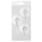 Essentials By Leisure Arts Suction Cups with Hooks 42mm 3pc – Reusable Shower Hooks for Glass, Window Mounting, Smooth Surfaces, Bathroom Storage, and Hanging Accessories